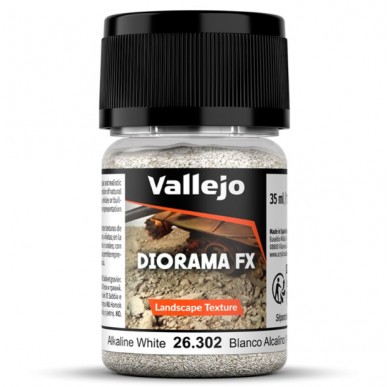 Vallejo Landscape Textures - Alkaline White (35ml) - 26.302
