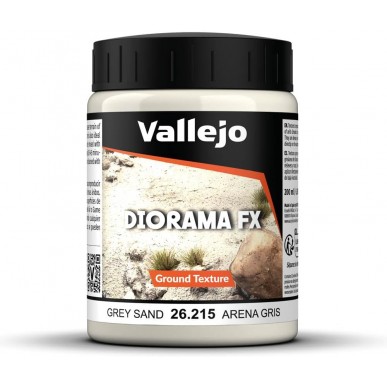 Vallejo Diorama FX - Ground Textures - Grey Sand (200ml) - 26.215