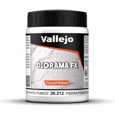 Vallejo Ground Textures - Rough White Pumice (200ml) - 26.212