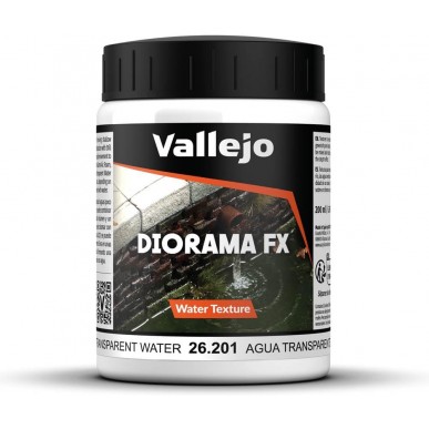 Vallejo Water Textures - Transparent Water (200ml) - 26.201