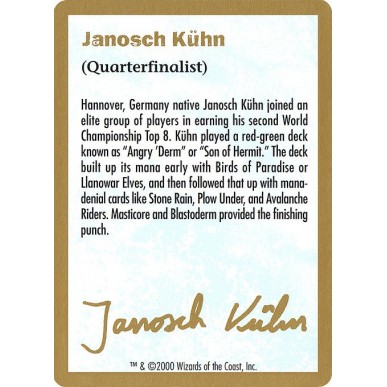 Janosch Kühn Bio (2000)