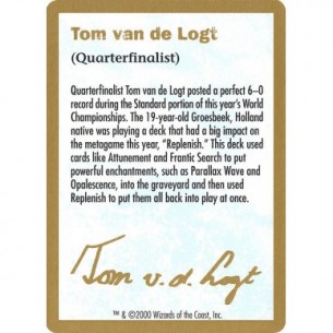 Tom van de Logt Bio (2000)