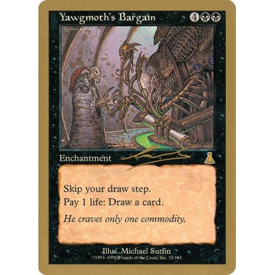 Yawgmoth's Bargain