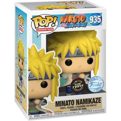 Funko Pop Animation 935 - Minato Namikaze - Naruto Shippuden (Special Edition) (Limited Glow Chase Edition)