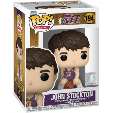 Funko Pop Basketball 194 - John Stockton - Utah Jazz