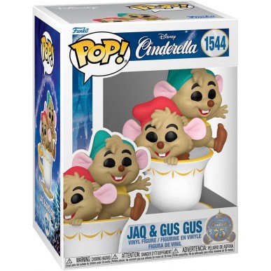 Funko Pop 1544 - Jaq & Gus Gus - Cinderella