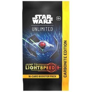 Star Wars: Unlimited - Jump to Lightspeed - Carbonite Edition - Booster Pack da 16 Carte (ENG)