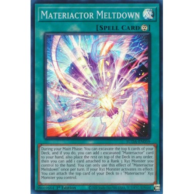 Materiactor Meltdown