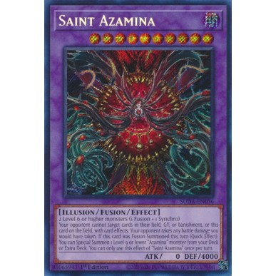 Saint Azamina (V.1 - Secret Rare)