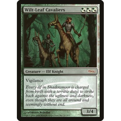 Wilt-Leaf Cavaliers