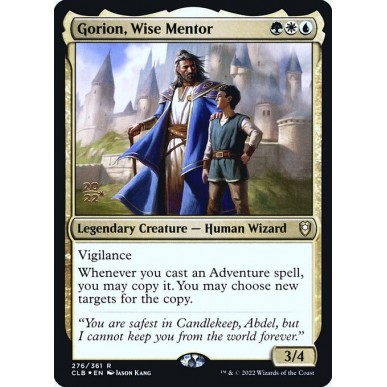 Gorion, Wise Mentor