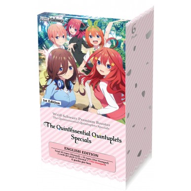 Weiß Schwarz - The Quintessential Quintuplets Specials - Premium Booster da 6 Buste (ENG)