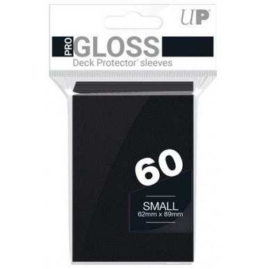 Small Japanese - PRO-Gloss - Black (60 Bustine) - Ultra Pro