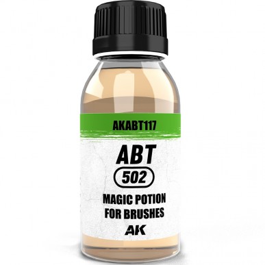 AK - ABT502 Magic Potion for Brushes (100 ml) - AKABT117