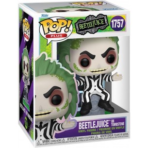 Funko Pop Plus 1757 - Beetlejuice on Tombstone - Beetlejuice
