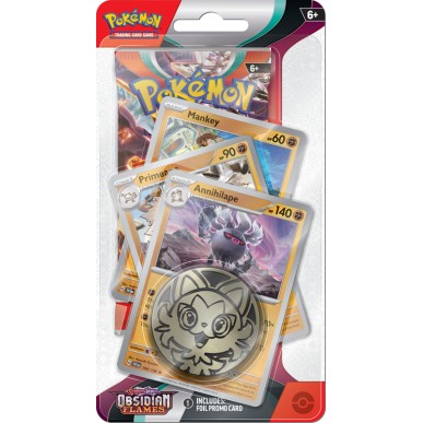 Scarlet & Violet: Obsidian Flames - Premium Checklane Blister - Annihilape (ENG)