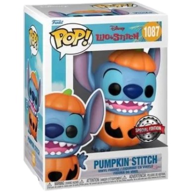 Funko Pop 1087 - Pumpkin Stitch - Lilo & Stitch (Special Edition)