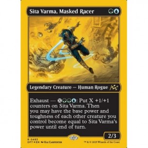 Sita Varma, Masked Racer