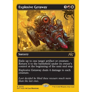 Explosive Getaway