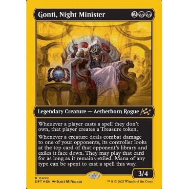 Gonti, Night Minister