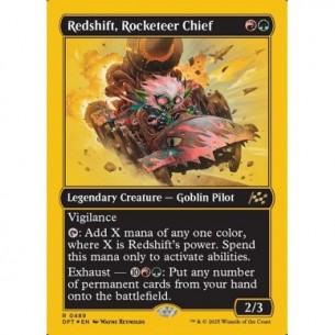Redshift, Rocketeer Chief