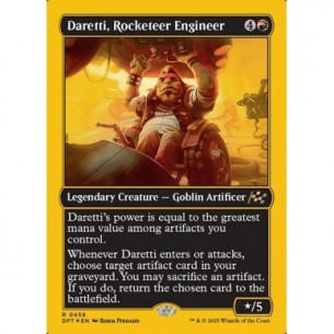 Daretti, Rocketeer Engineer