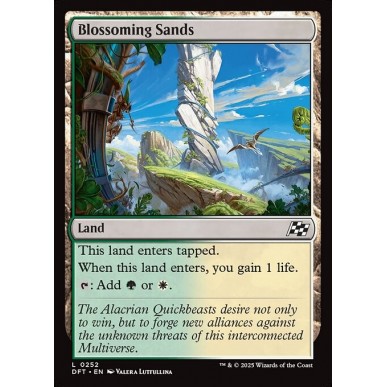 Blossoming Sands
