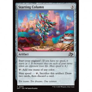 Starting Column