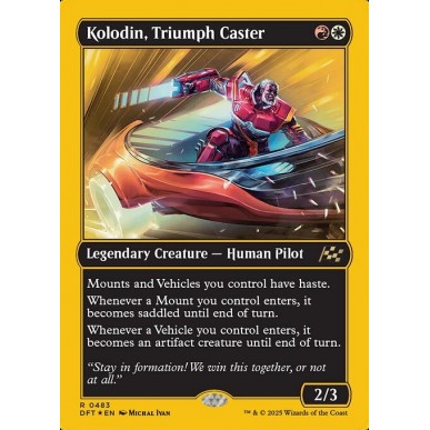 Kolodin, Triumph Caster