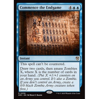 Commence the Endgame