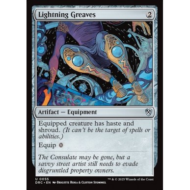Lightning Greaves