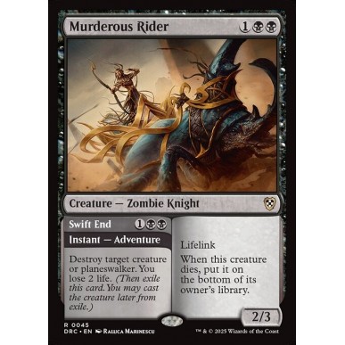 Murderous Rider // Swift End