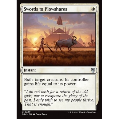 Swords to Plowshares