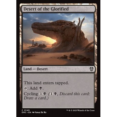Desert of the Glorified