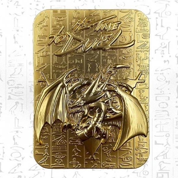 Yu-Gi-Oh! Carta 3D Placcata in Oro 24 Carati - Slifer il Drago Del Cielo (Edizione Limitata) Altri Prodotti Yu-Gi-Oh!