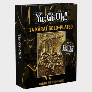 Yu-Gi-Oh! Carta 3D Placcata in Oro 24 Carati - Obelisk il Tormentatore (Edizione Limitata) Altri Prodotti Yu-Gi-Oh!