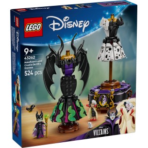 LEGO Disney - 43262 - Abiti di Malefica e Crudelia De Mon