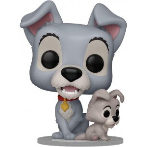 Funko Pop 1554 - Tramp with Puppy - Lady and the Tramp 2
