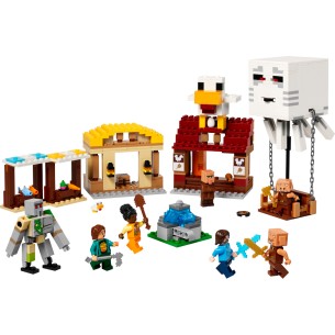 LEGO Minecraft - 21273 - Attacco al Villaggio del Ghast-Pallone 2