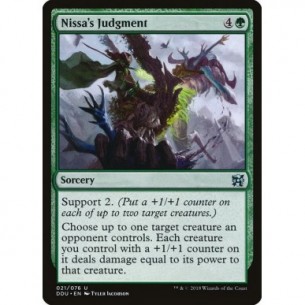 Nissa's Judgment