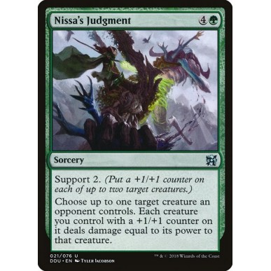 Nissa's Judgment