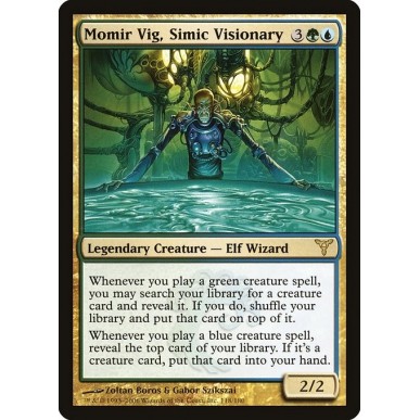 Momir Vig, Visionario Simic