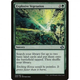 Explosive Vegetation