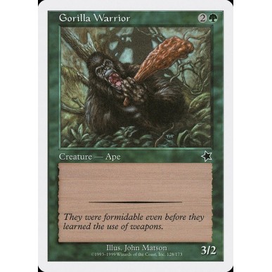 Gorilla Warrior