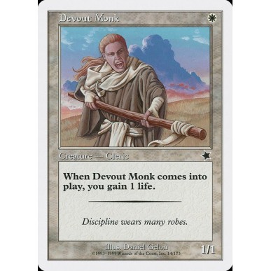 Devout Monk