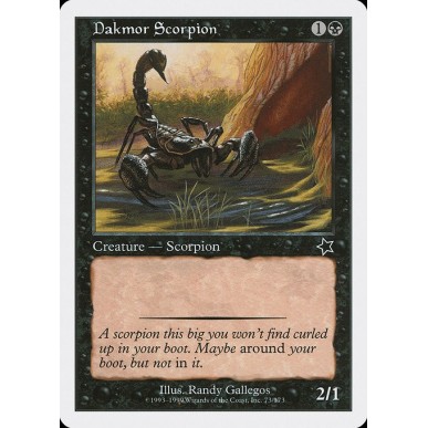 Dakmor Scorpion