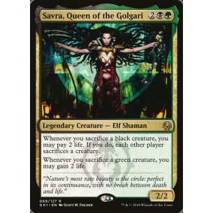 Savra, Regina dei Golgari