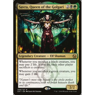 Savra, Regina dei Golgari