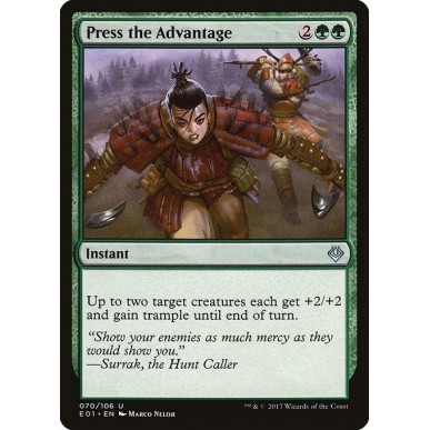 Press the Advantage