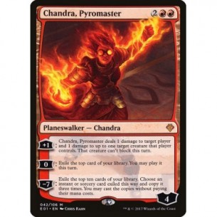 Chandra, Pyromaster